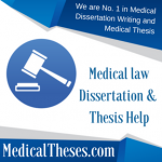 Medical law Dissertation Topics